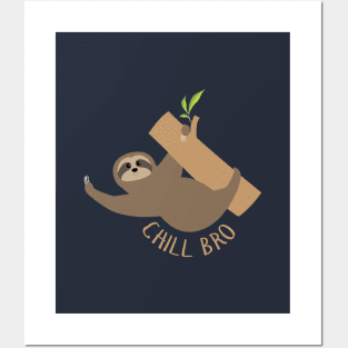 Chill Bro Posters and Art